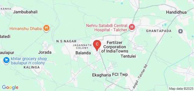 Nilakantheswar Degree Mahavidyalaya, Angul Map