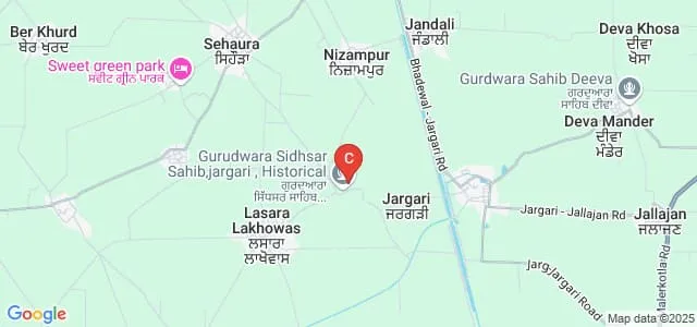 BSSG Government College Sidhsar, Ludhiana Map