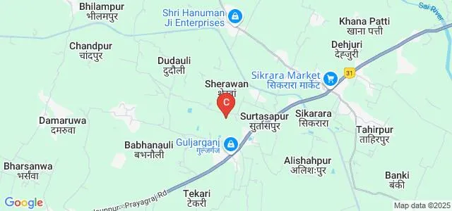 Maa Israji Devi Mahavidyalaya, Jaunpur Map