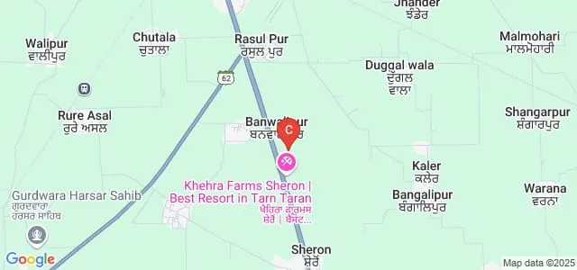 Mai Bhago College of Nursing, Tarn Taran Map
