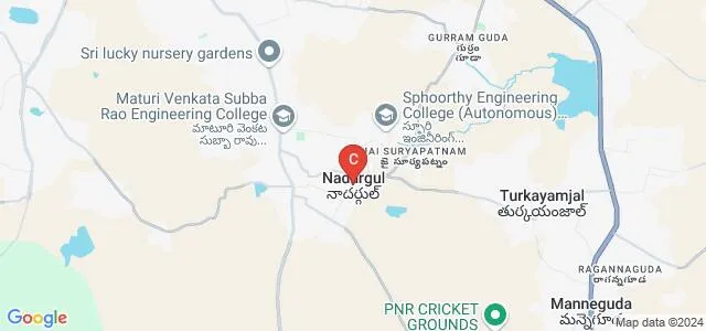 Einstein College of Business Management, Nadergul Map