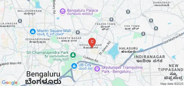 Rajiv Gandhi Institute of Technology, Bangalore Map