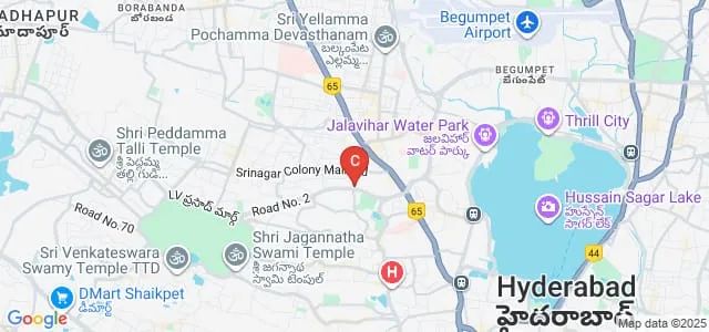 Sultan Ul Uloom College of Law, Banjara Hills Map