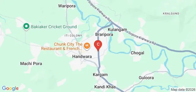 Government Medical College, Handwara Map
