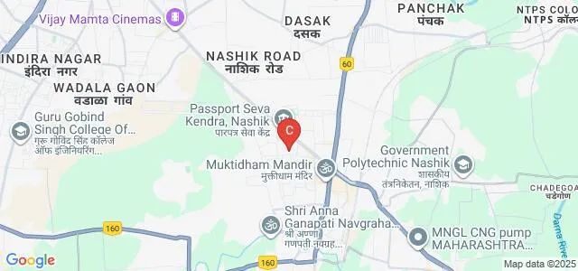 Sir Dr MS Gosavi Polytechnic Institute, Nashik Map