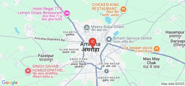 Landmark Institute of Management and Technology, Amroha Map