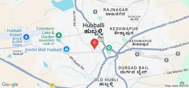 HCG Suchirayu College of Nursing, Hubli Map
