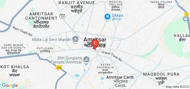 Radical Business School, Amritsar Map