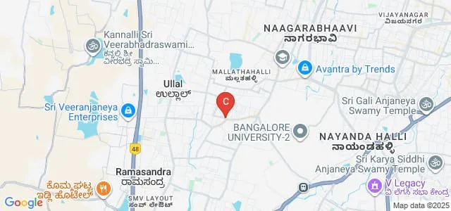 Mangalore Institute of Management and Science, Bangalore Map