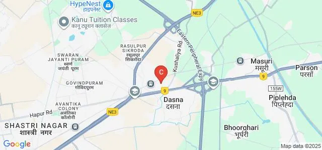 Aamna Law College, Ghaziabad Map