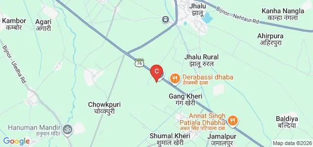 RV Institute of Pharmacy, Bijnor Map