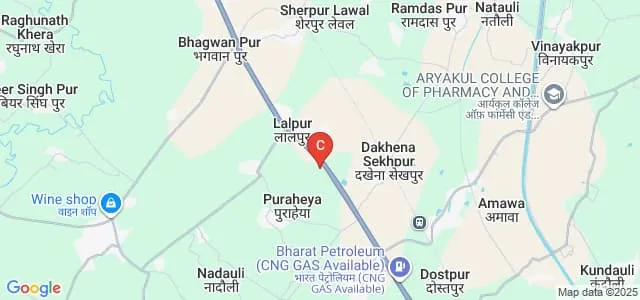 Surya College of Business Management, Lucknow Map