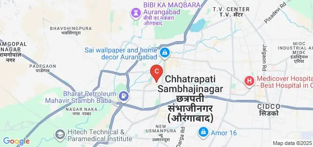 SBES College of Science, Aurangabad Map