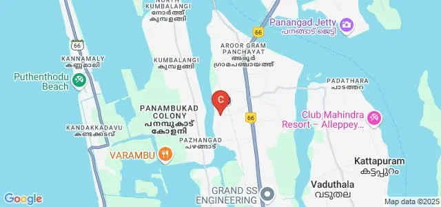 Keltron Toolroom Research and Training Centre, Aroor Map