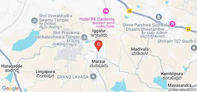 Spurthy College of Science and Management Studies, Bangalore Map