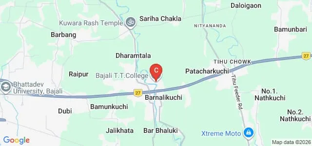 Bajali Teachers Training College, Barpeta Map