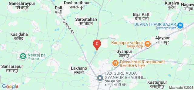 Smt Kanti Singh Law College, Gyanpur Map