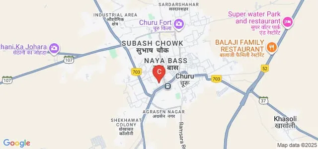 Government College, Churu Map