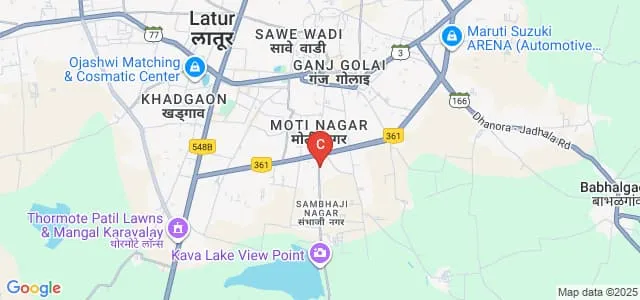 Channabasweshwar Pharmacy College, Latur Map