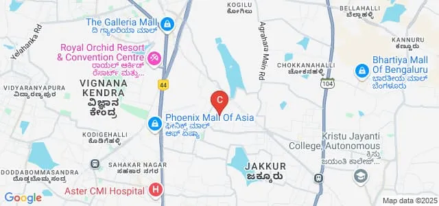 Manjunatha College of Paramedical Sciences, Bangalore Map