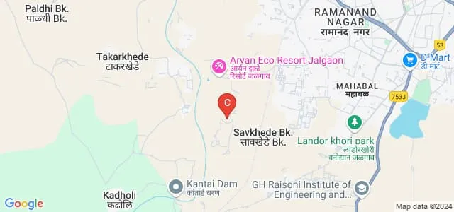 GH Raisoni Polytechnic, Jalgaon Map