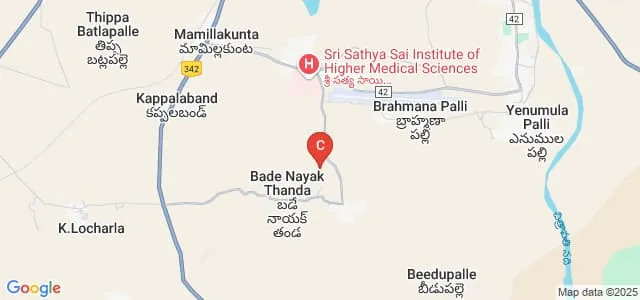 Sanskrithi School of Engineering, Puttaparthi Map