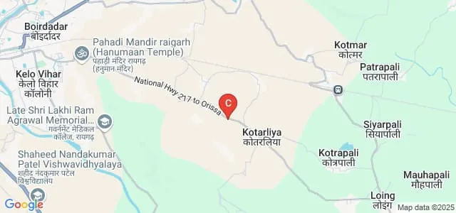 Career College of Nursing, Raigarh Map