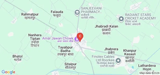 Charat Niketan Vishwa Bharati Shiksha Mahavidyalaya, Haridwar Map