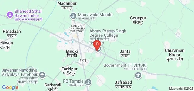 Maa Sharda Mahavidyalaya, Sultanpur Map
