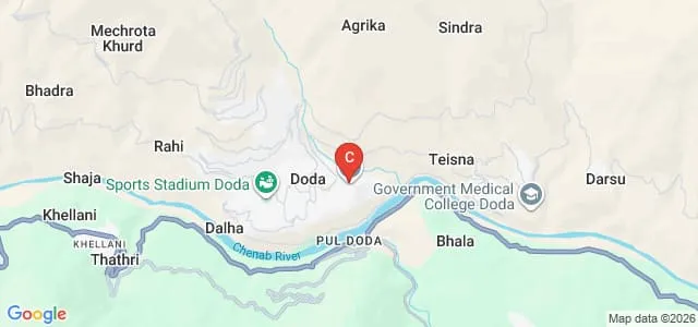 Government Degree College, Doda Map