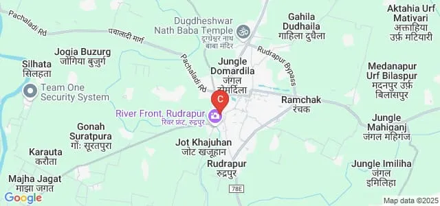Ramji Sahai PG College, Rudrapur Map