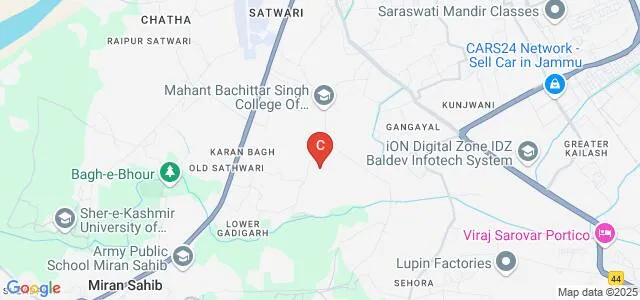 Sant Rocha Singh Degree College, Jammu Map
