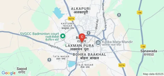 Royal Institute of Management and Advanced Studies, Ratlam Map