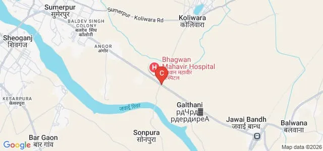 CLG Institute of Engineering and Technology, Pali Map