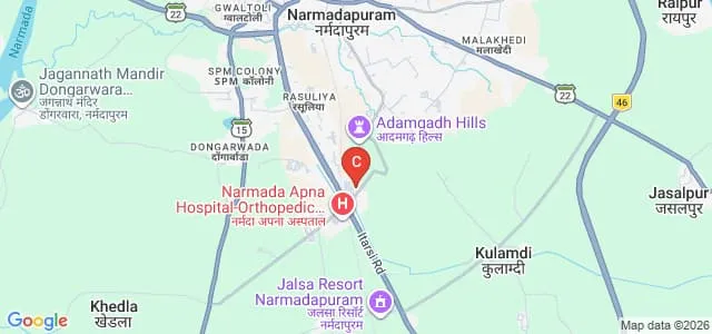 CV Raman College of Education, Hoshangabad Map