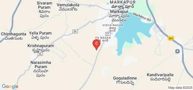Chaitanya College of Pharmacy, Markapur Map