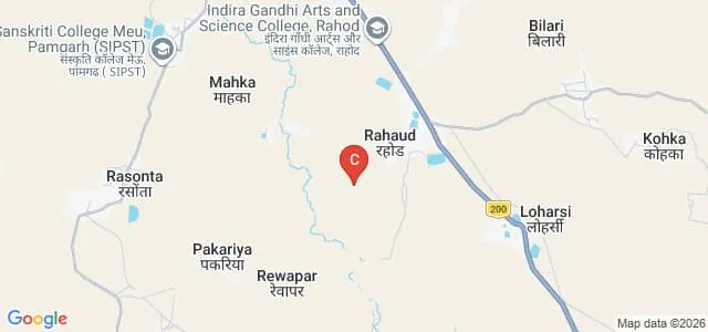 Rahod Education Society, Rahod Map