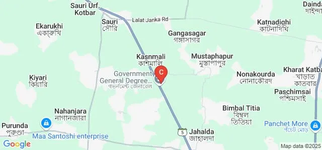 Government General Degree College, Dantan-II Map