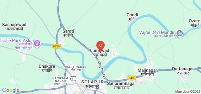 Sholapur Social Association's Arts and Commerce College, Solapur Map