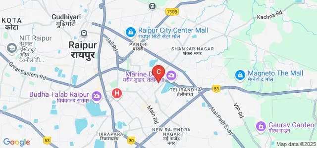 Professional Institute of Engineering and Technology, Raipur Map