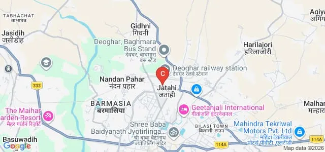 Deoghar College, Deoghar Map
