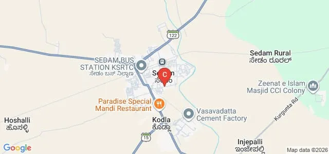 Aryan College of Education, Gulbarga Map