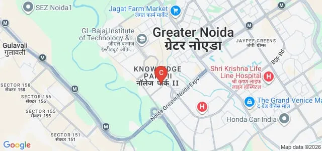 GNIOT Institute of Management Studies, Greater Noida Map