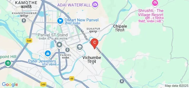 Shri DD Vispute College of Commerce Science and Management, New Panvel Map