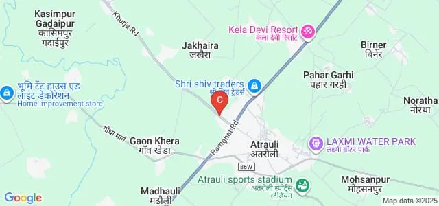 Mahalwar Institute of Pharmacy, Aligarh Map