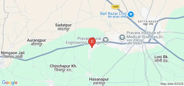 Dr Vikhe Patil Memorial Ayurvedic Hospital and Research Center, Chandrapur Map