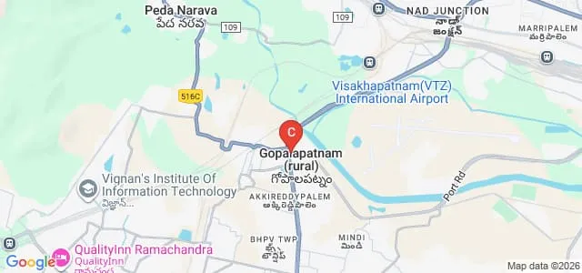 Manisha College of Nursing, Visakhapatnam Map