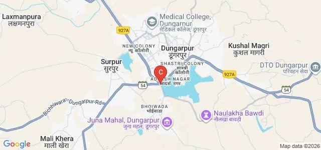 MB Veterinary College, Dungarpur Map