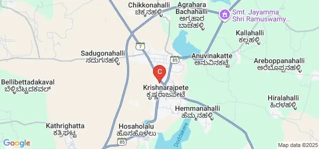 Government Engineering College, Mandya Map