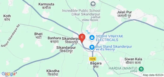 Maa Shanti Devi E and ITS Polytechnic College, Sikanderpur Map